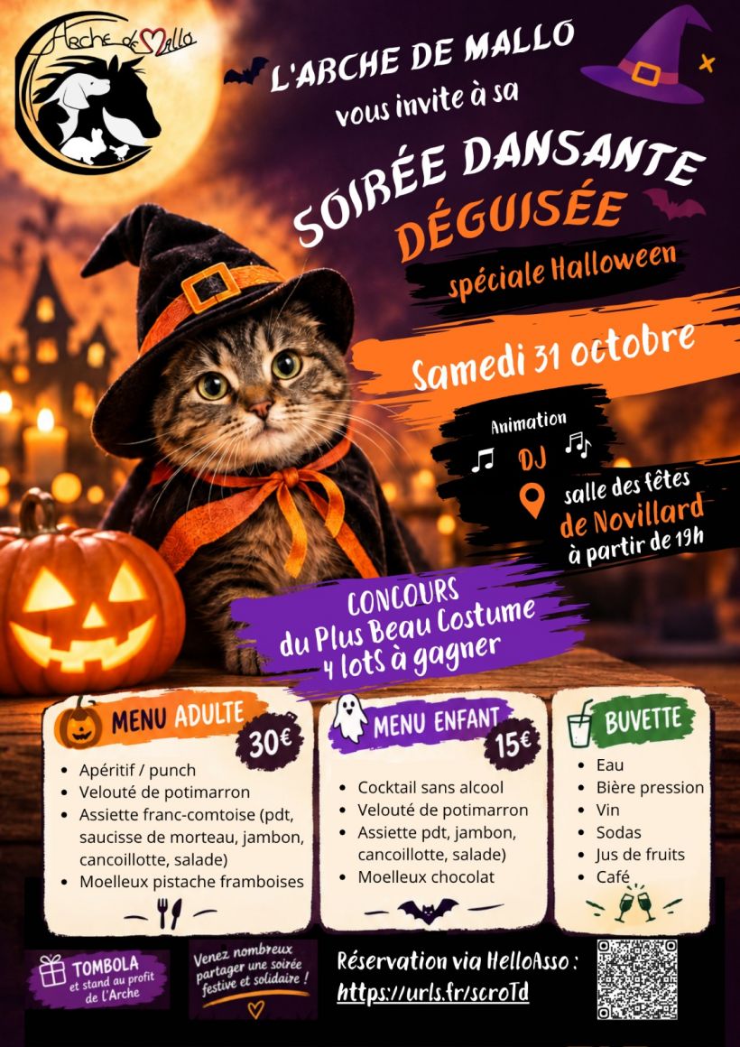 Soirée dansante Halloween
