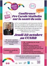 Conf�rence : La sant� du sein