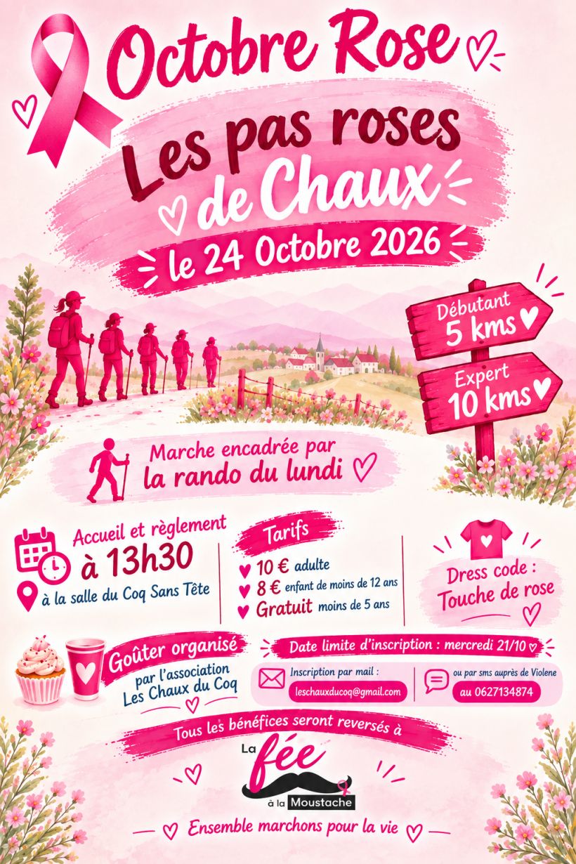 Octobre Rose : Rando