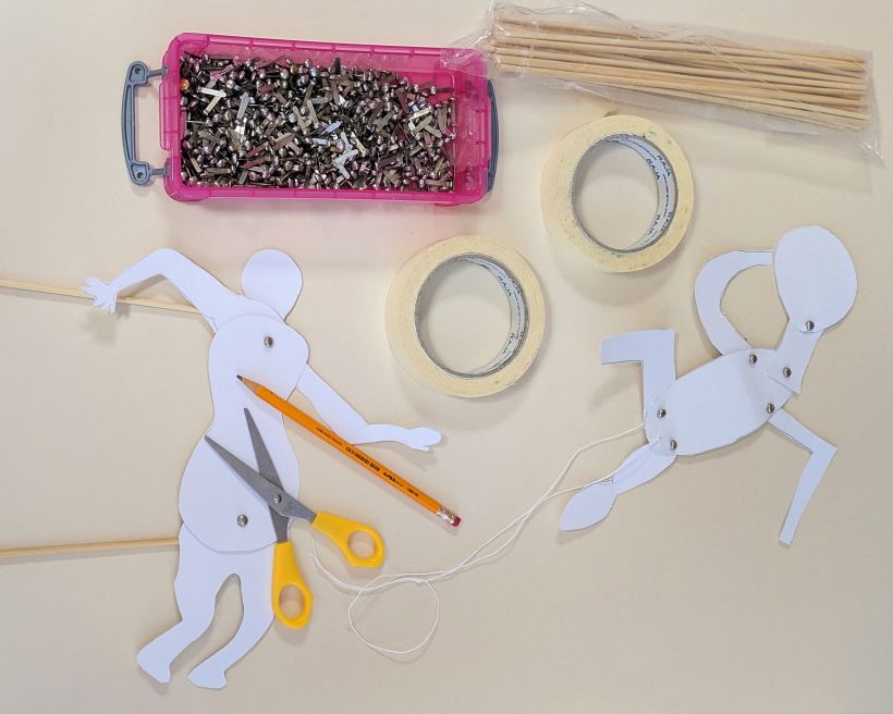Atelier fabrication d'un pantin