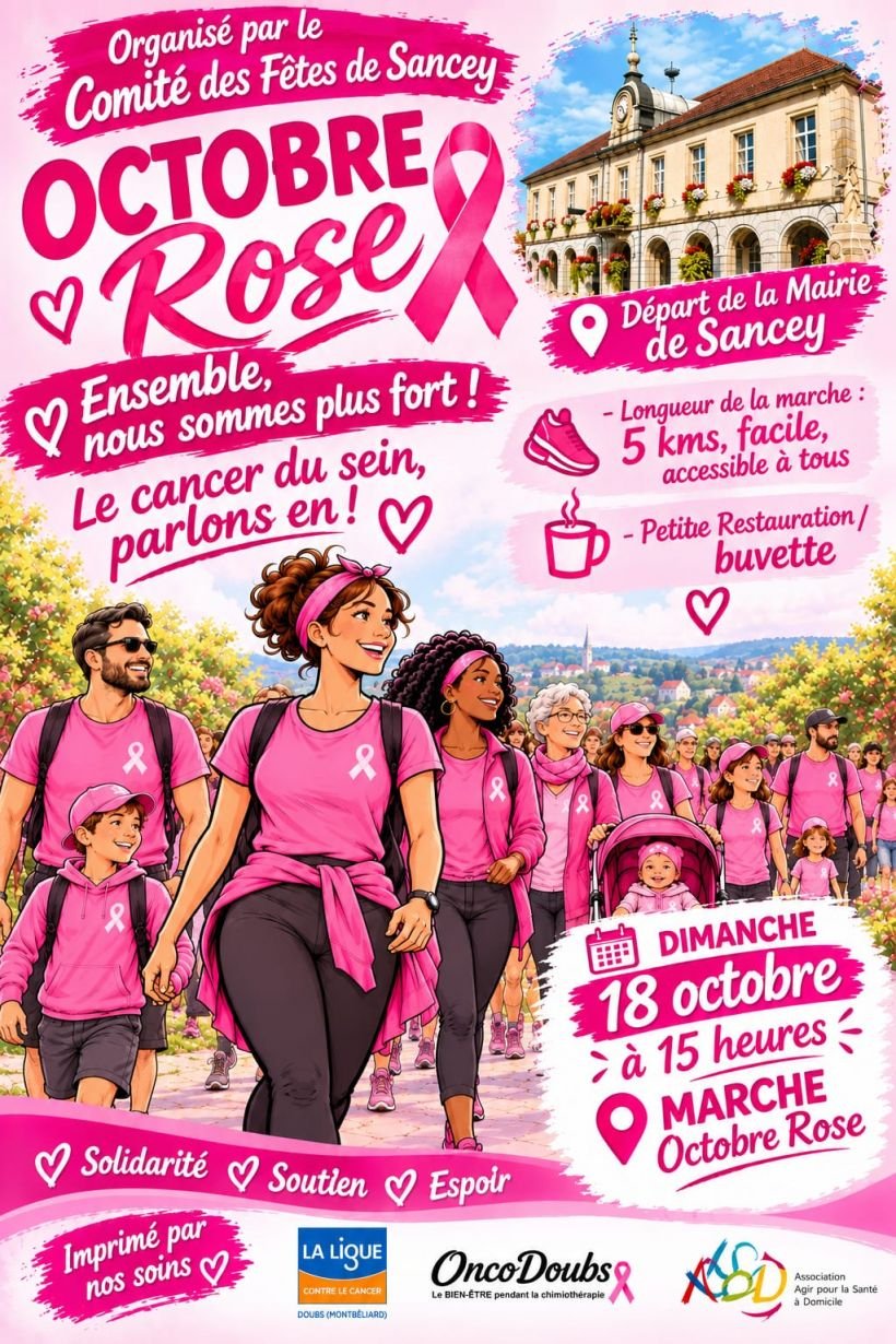 Octobre Rose - Marche