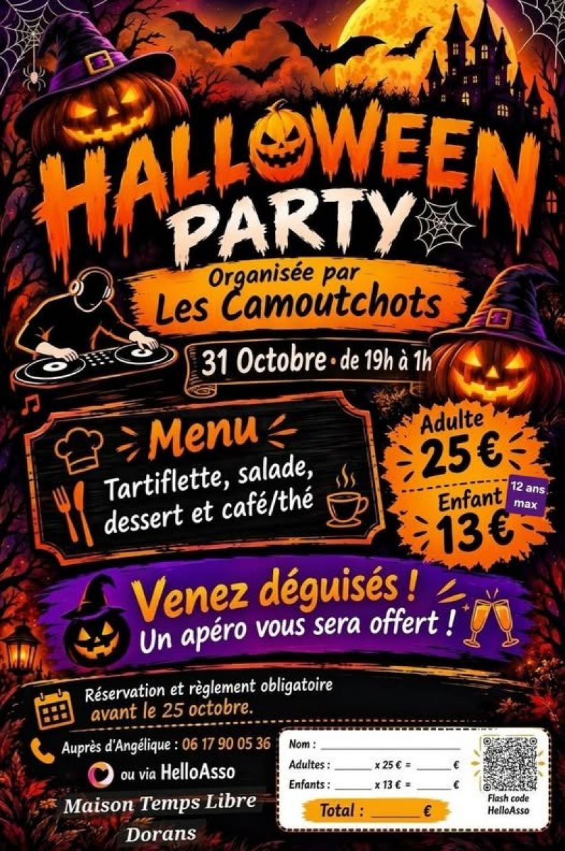 Soirée HALLOWEEN