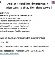 Ateliers seniors : �quilibre �motionnel
