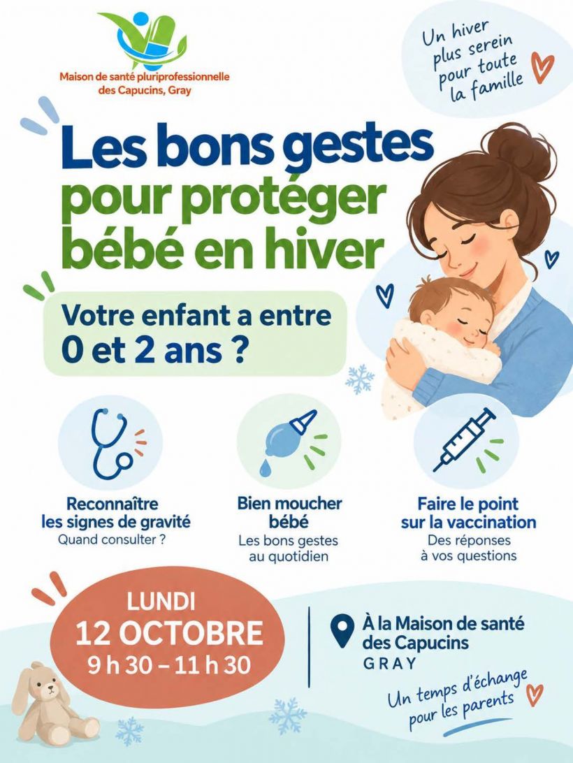 Les bons gestes pour prot�ger b�b� en hiver