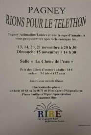 RIONS POUR LE TELETHON