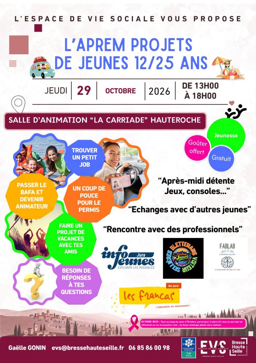 Aprèm projets jeunes 12/25 ans