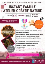 INSTANT FAMILLE - ATELIER CR�ATIF NATURE