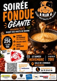Soirée fondue géante