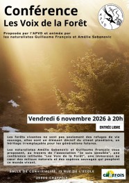 Conférence : Les Voix de la Forêt