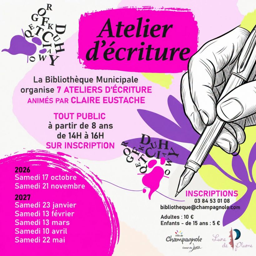 Atelier d'�criture
