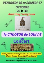 Concert du C(H)oeur de Lou(v)e