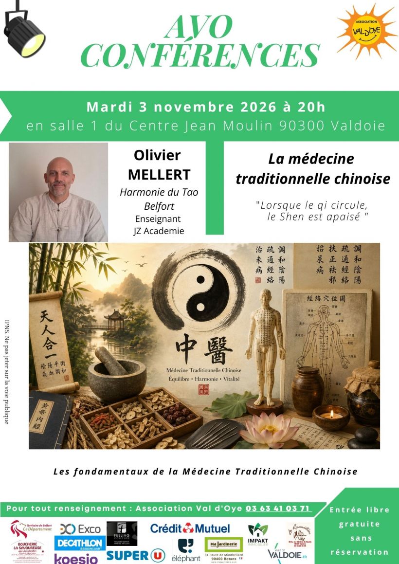Conf�rence : la m�decine traditionnelle chinoise