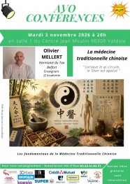 Conf�rence : la m�decine traditionnelle chinoise