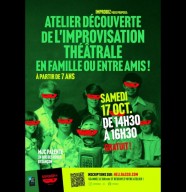 Atelier de d�couverte du th��tre d'improvisation