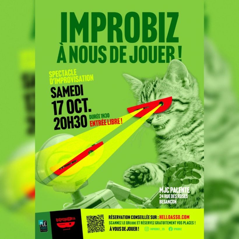 Spectacle d'improvisation théâtrale