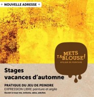 Stage peinture et argile