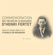 Comm�moration du centenaire de la naissance de Henri Fertet