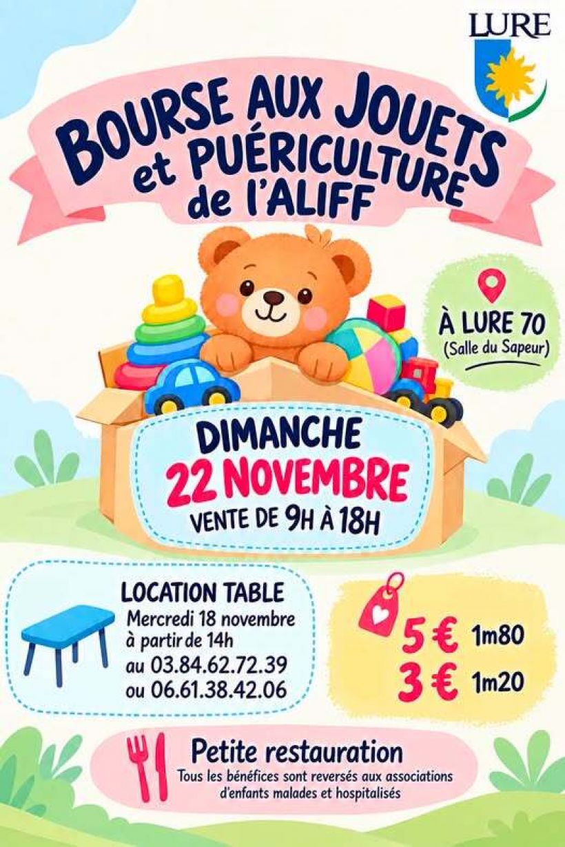 Bourse aux jouets et pu�riculture