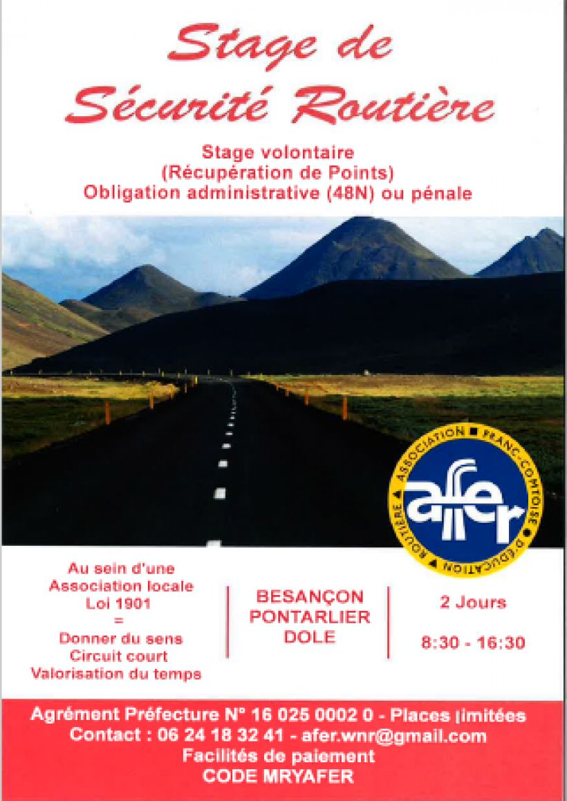Stage de S�curit� Routi�re