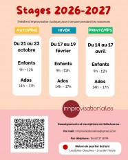 Stage de th��tre d'improvisation