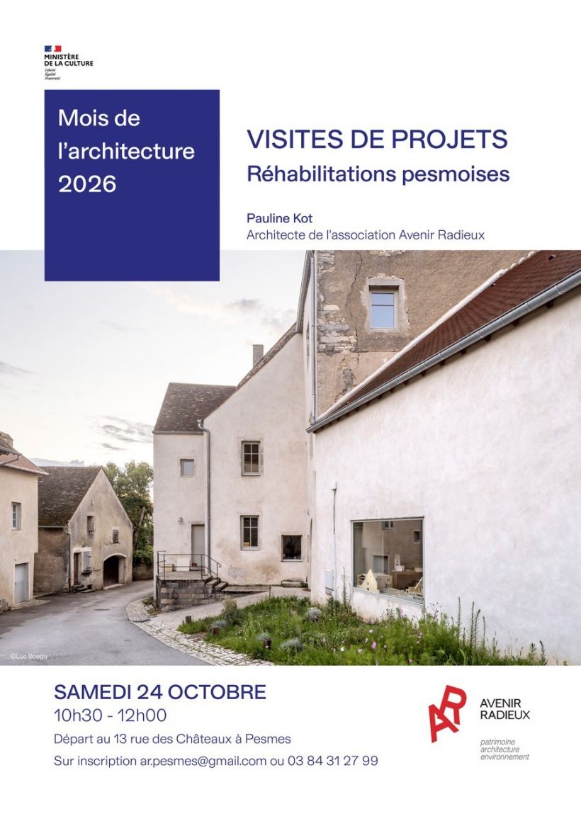 Visites de projets - réhabilitations Pesmoises