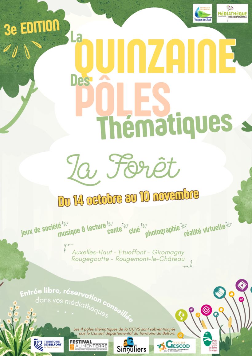 3ème Quinzaine des pôles thématiques