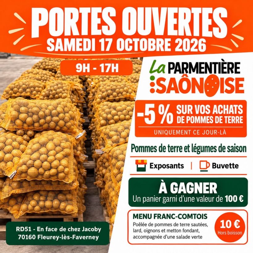 Portes ouvertes à la parmentière saônoise