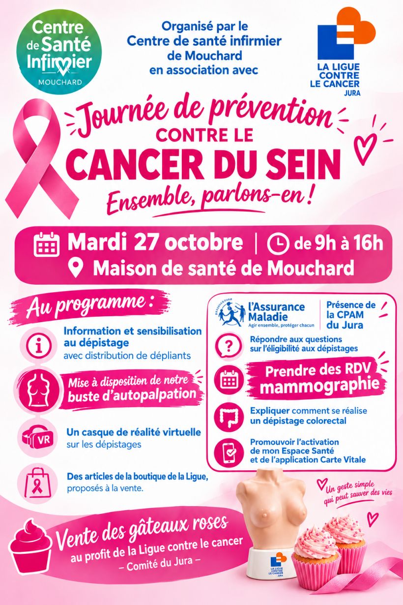 Journ�e de pr�vention contre le cancer du sein