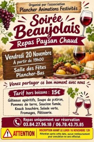 Soirée Beaujolais Nouveau