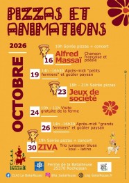 Soirée pizzas & concert de ZIVA
