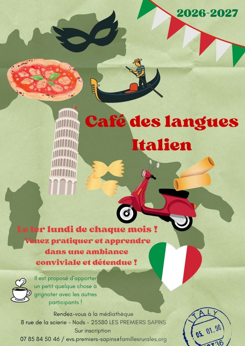 Café des langues italien
