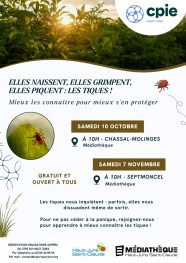 Conférence sur les tiques
