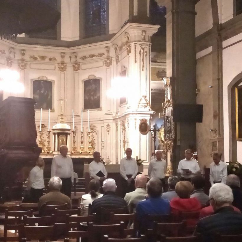 choeur d'hommes et orgue
