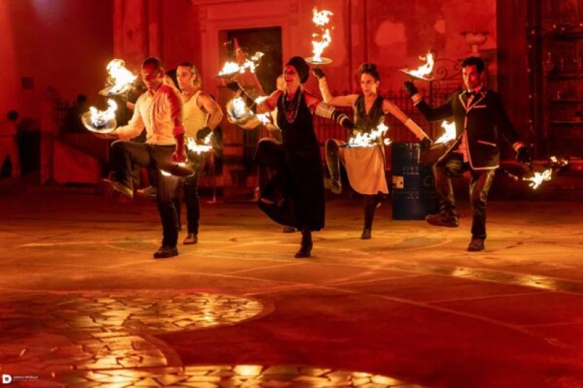Cit'alloween : Grand spectacle de feu !