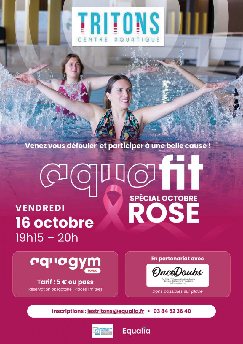 octobre rose - Aquafit
