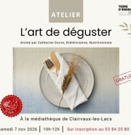 Atelier : L'art de déguster