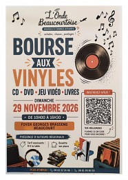 Bourse disques Vinyles, CD, DVD, livres