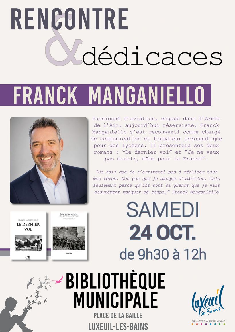 Rencontre et dédicaces avec Franck Manganiello
