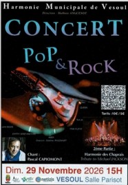 Concert Pop Rock de la Sainte-Cécile