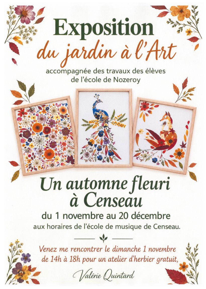 Du jardin à l'art