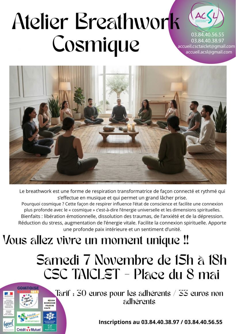 Atelier Breathwork Cosmique