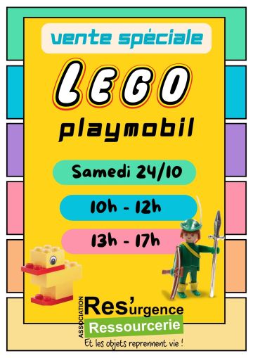 VENTE SPÉCIALE LEGO & PLAYMOBIL