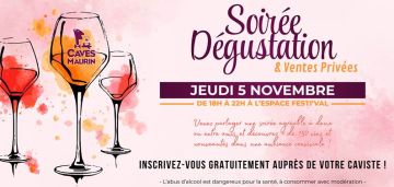 Soirée dégustation de vins