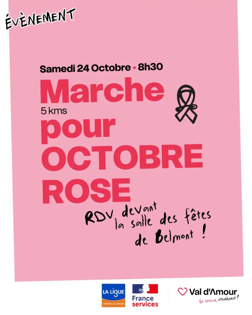 Marche rose du Val d'Amour