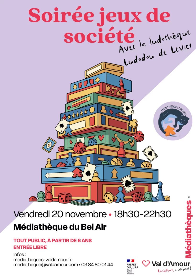 Soirée jeux de société