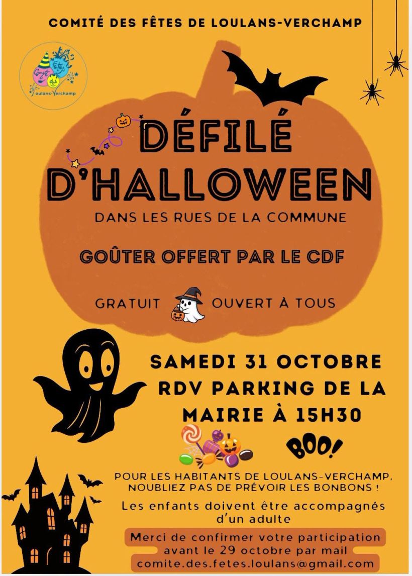 Défilé d'halloween