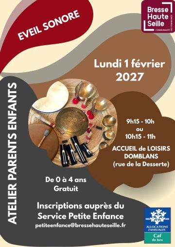 Atelier parents/enfants - Éveil sonore