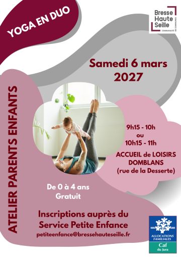 Atelier parent/enfant - YOGA EN DUO