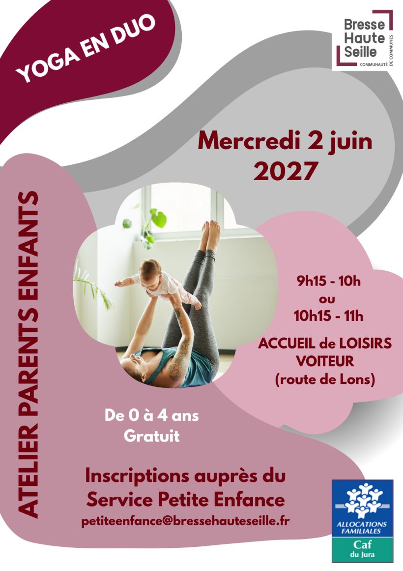 Atelier parent/enfant - YOGA EN DUO