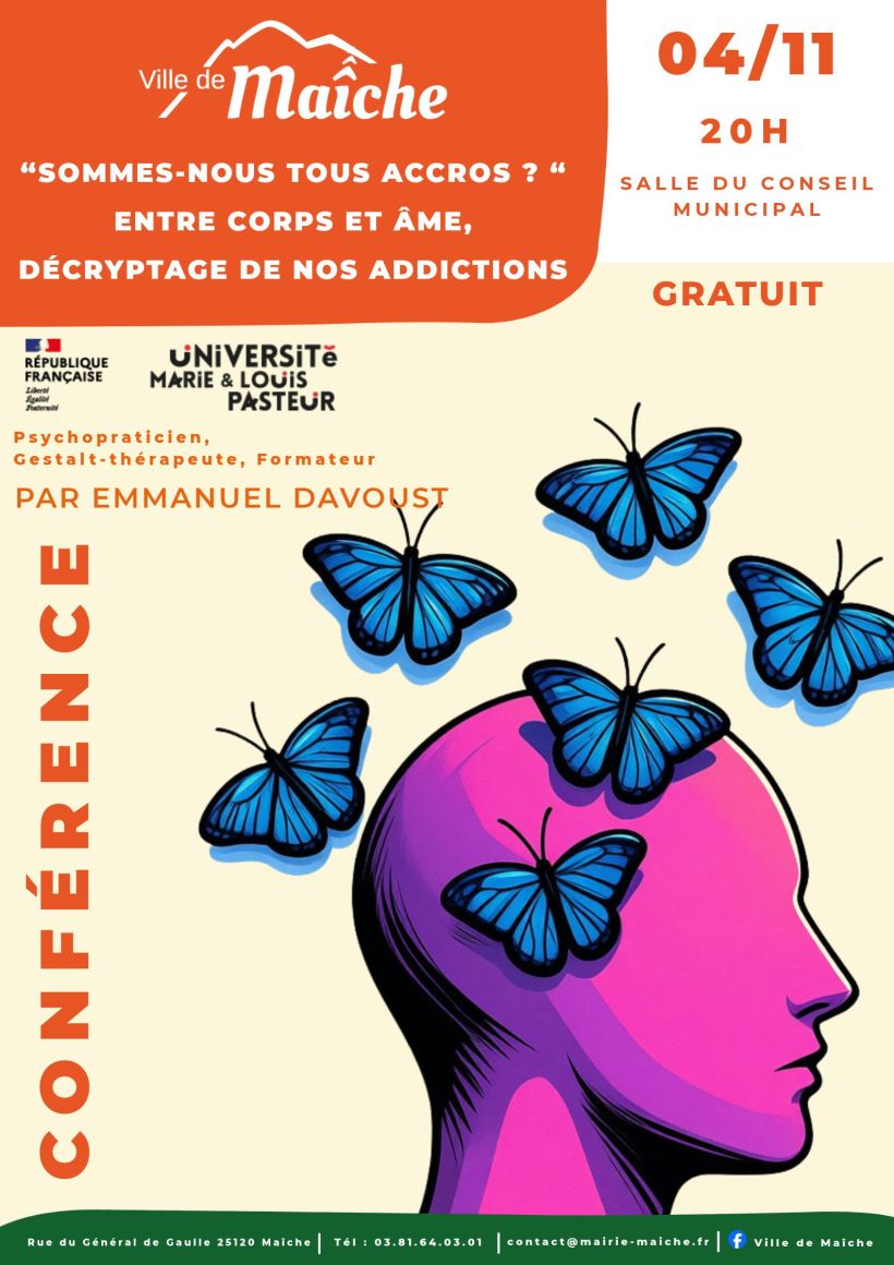 Conférence : Sommes-nous tous accros ?